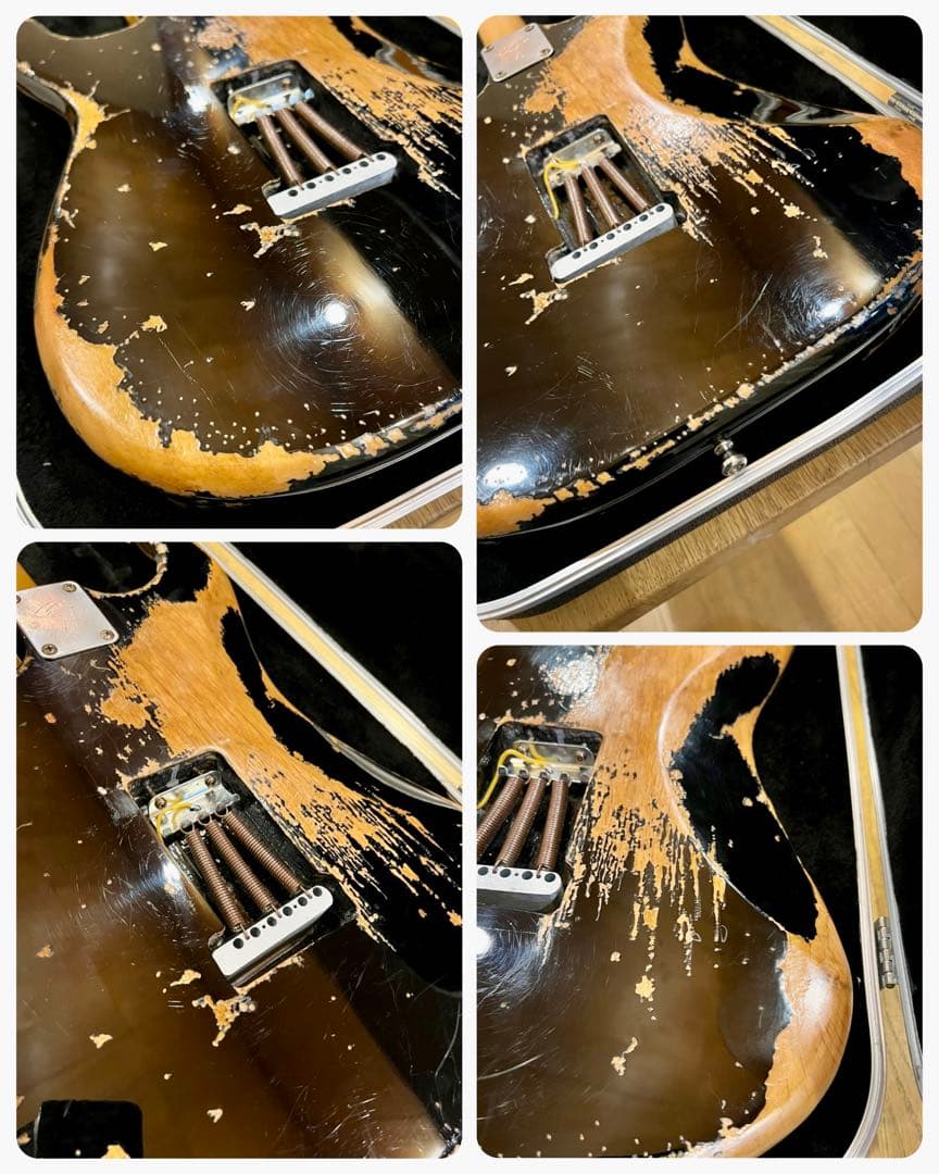 ハードレリック 60sストラトタイプ アルニコ5 PU/オイルコンデンサーBLK