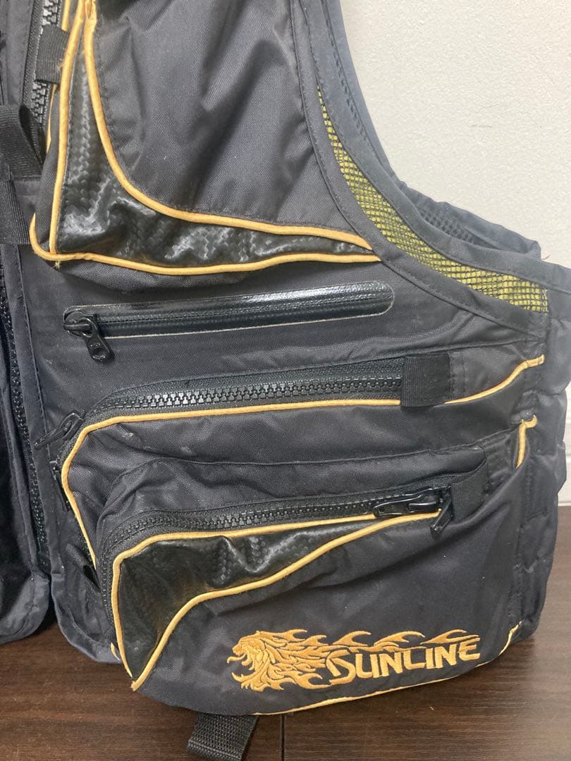 STATUS ライフジャケット Lサイズ 黒/金