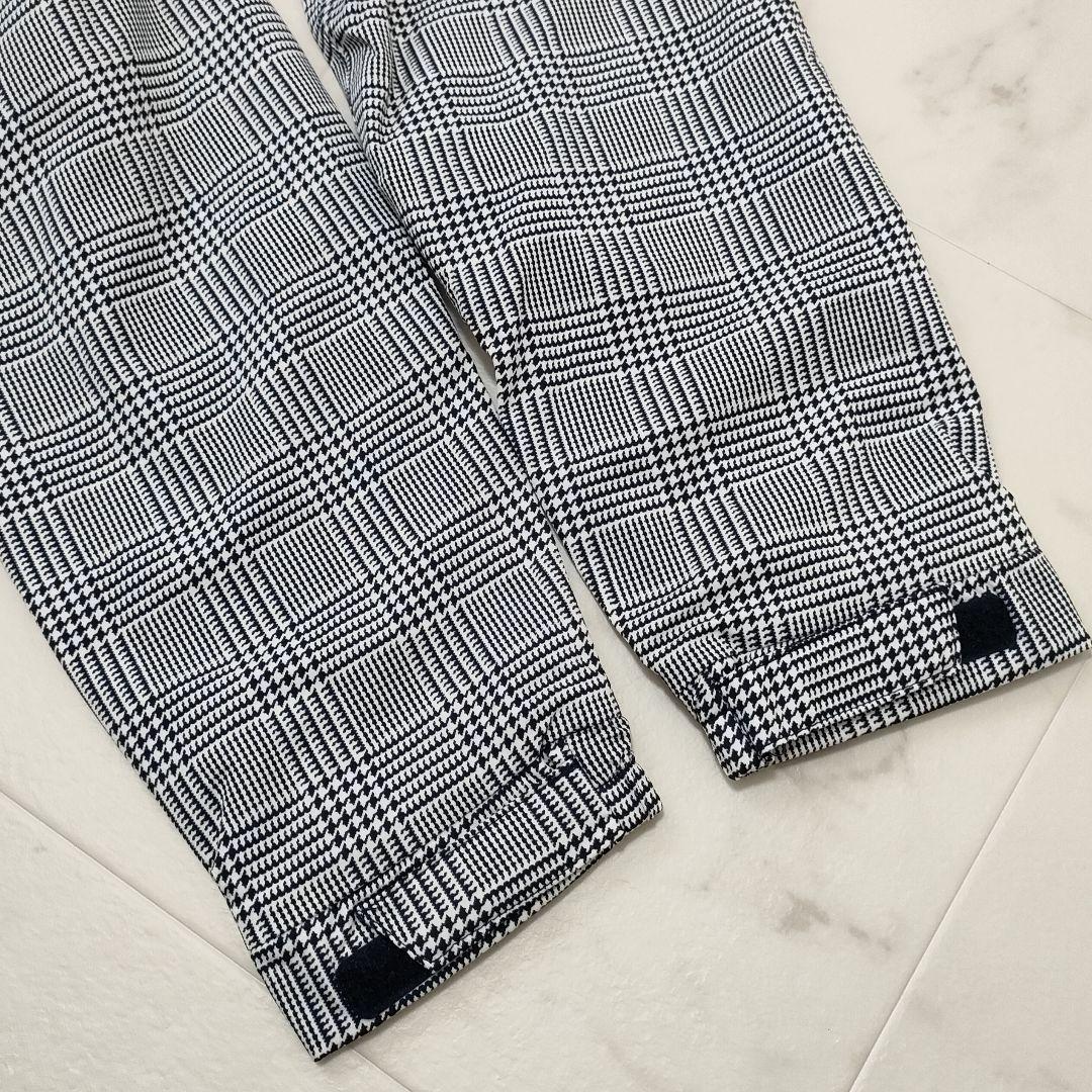 キャロウェイ　2way　レインウェア　コート　千鳥柄チェック　袖　フード脱着　S