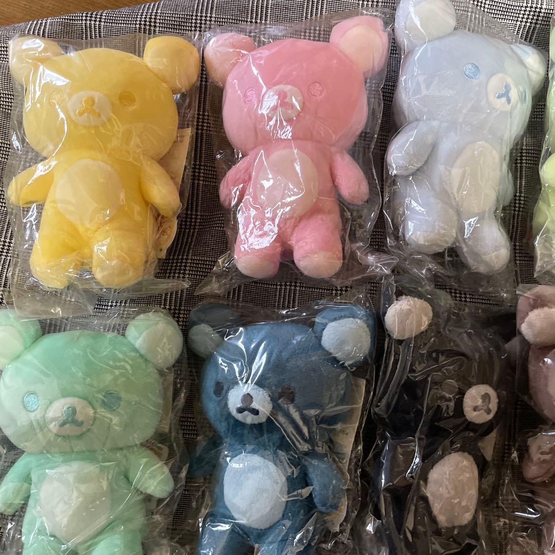 【未開封】リラックマ20colors 14個　ぬいぐるみ　ほうじ茶あり【匿名配送
