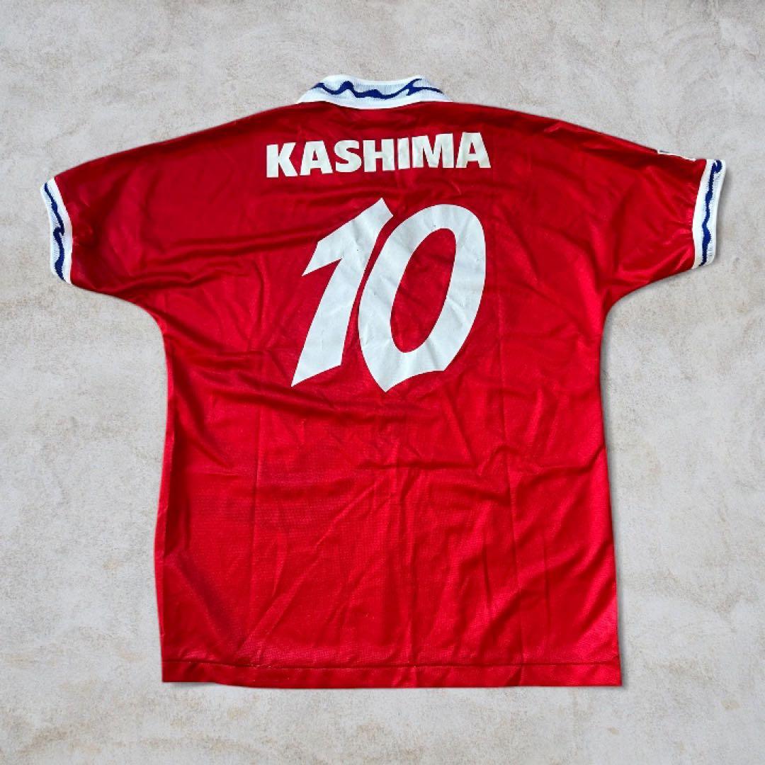 【激レア】 90s 鹿島アントラーズ ユニフォーム　ミズノ ジーコ