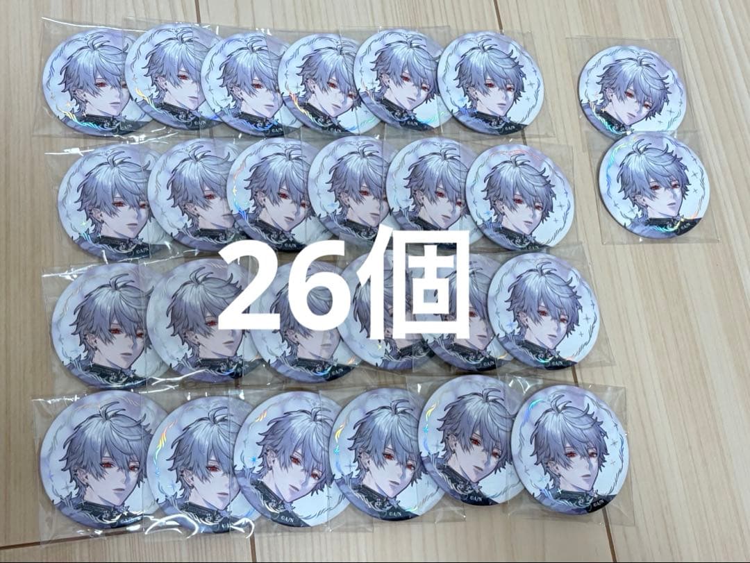 【匿名配送】ART OF NIJISANJI ランダムマット箔押し缶バッジ 葛葉