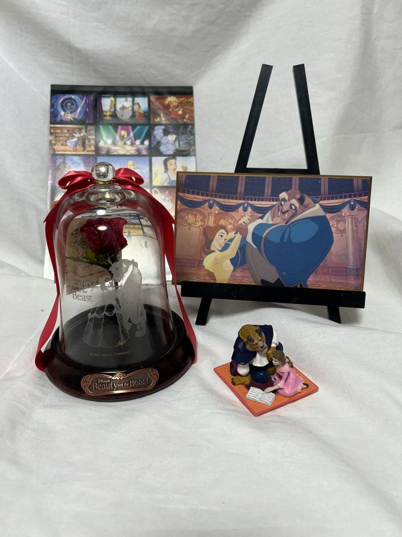 匿名配送/ディズニー 美女と野獣 ポプリドーム他4点セット