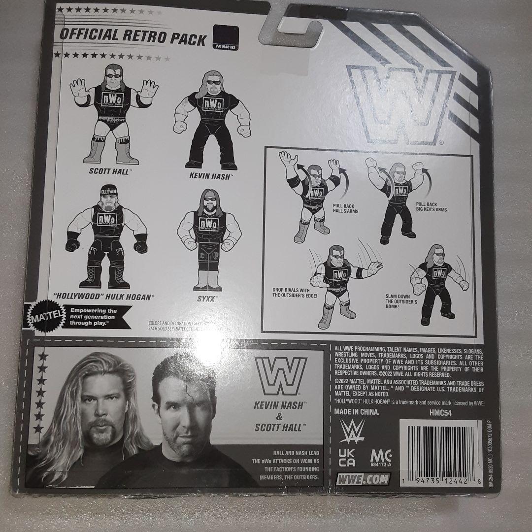 ハルクホーガン フィギュア　ナッシュ　 4パック　WWE プロレス　マテル