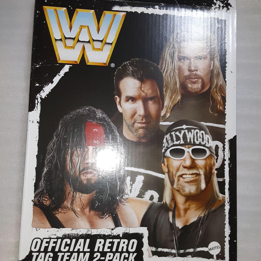 ハルクホーガン フィギュア　ナッシュ　 4パック　WWE プロレス　マテル