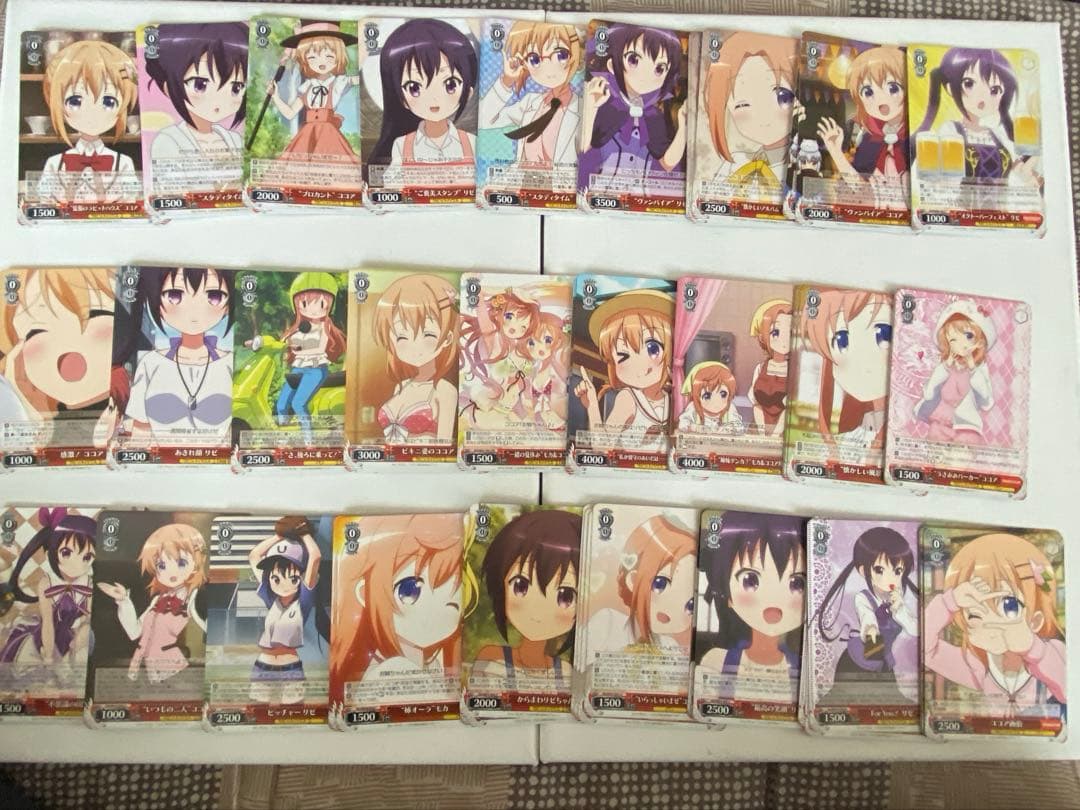 ごちうさ ヴァイスシュヴァルツ まとめ売り