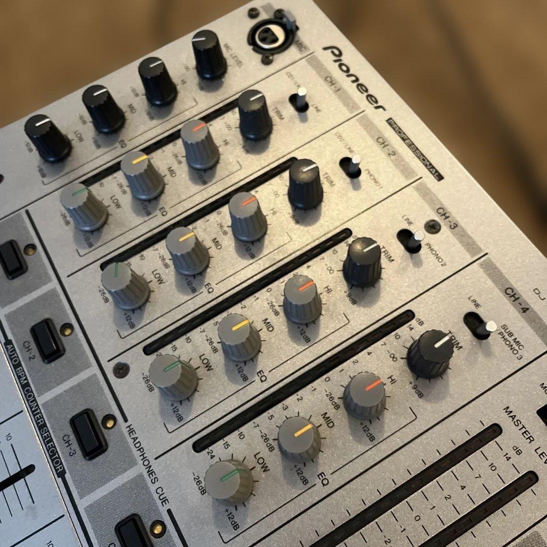 美品！動作良好！Pioneer DJM-600 DJミキサー