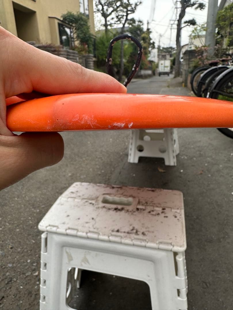 CI Mid 7’2\"専用フィン、ケース付き　配送OK 湘南エリア手渡しも可能