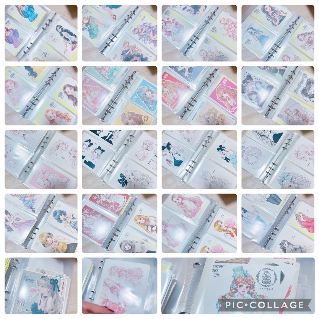 【1000枚】　人物ステッカー　まとめ売り　コラージュ　紙モノ　素材