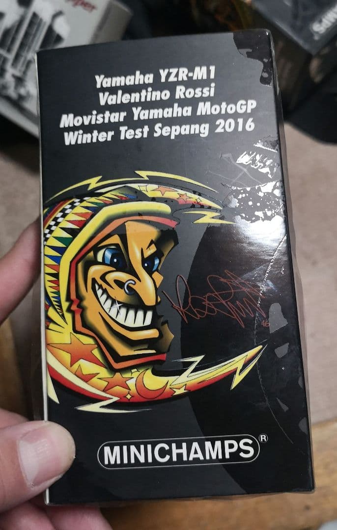 ミニチャンプス 1/12 ヤマハ YZR-M1 ロッシ セパンテスト 2016