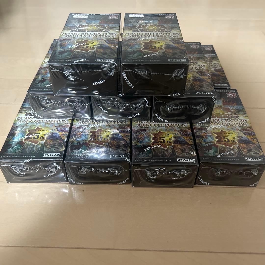 遊戯王 クォーターセンチュリーアートコレクション 13BOX シュリンク付き