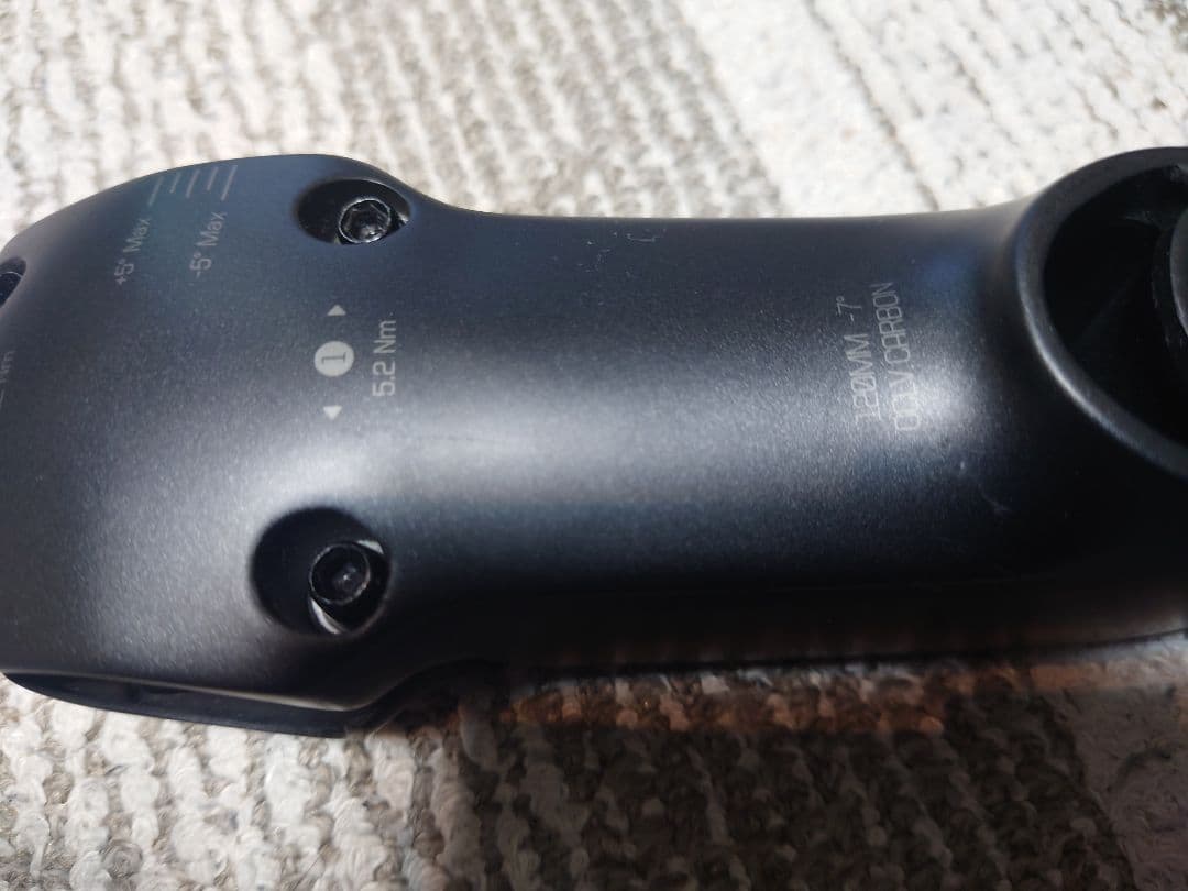 TREK MADONE SLR用 OCLVカーボンステム 120mm長、-7度