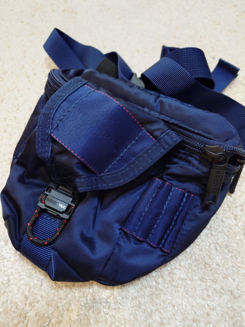 BRIEFING GOLFウエストポーチネイビー