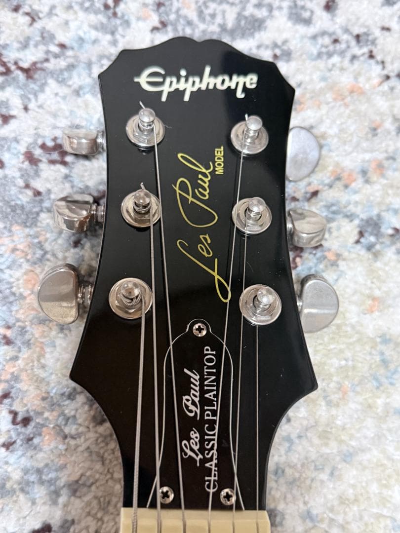 ギター Epiphone Les Paul Classic Plaintop LEMON