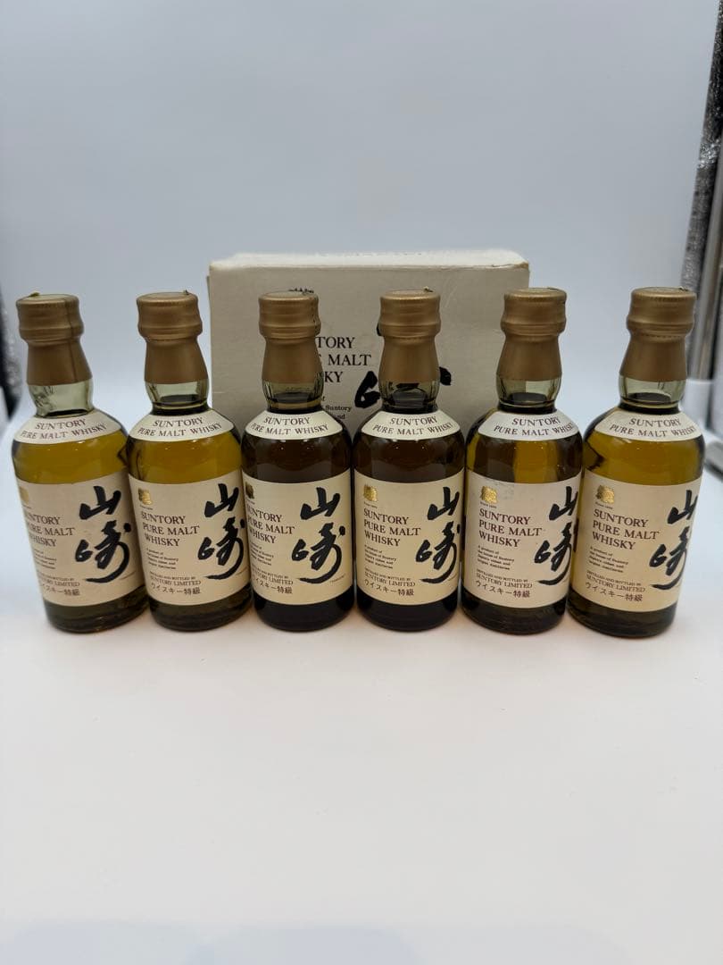 サントリー 山崎 特級 ミニボトル 6本セット 外箱付