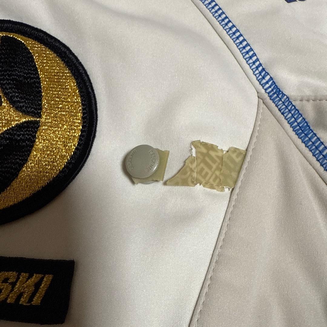 OGASAKA スキーウェア ジャケット Mサイズ ホワイト／ブルー