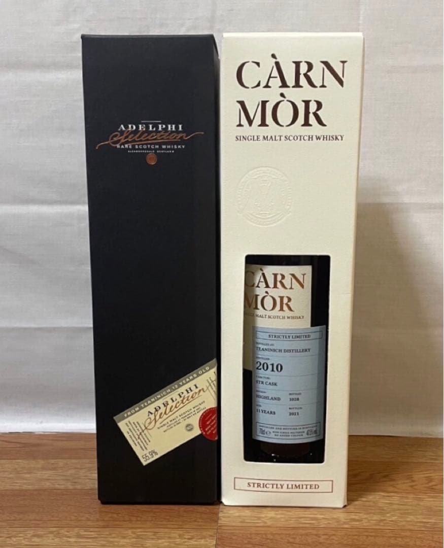 ボトラーズ ティーニニック12年 シェリー&ティーニニック11年 STR 2本