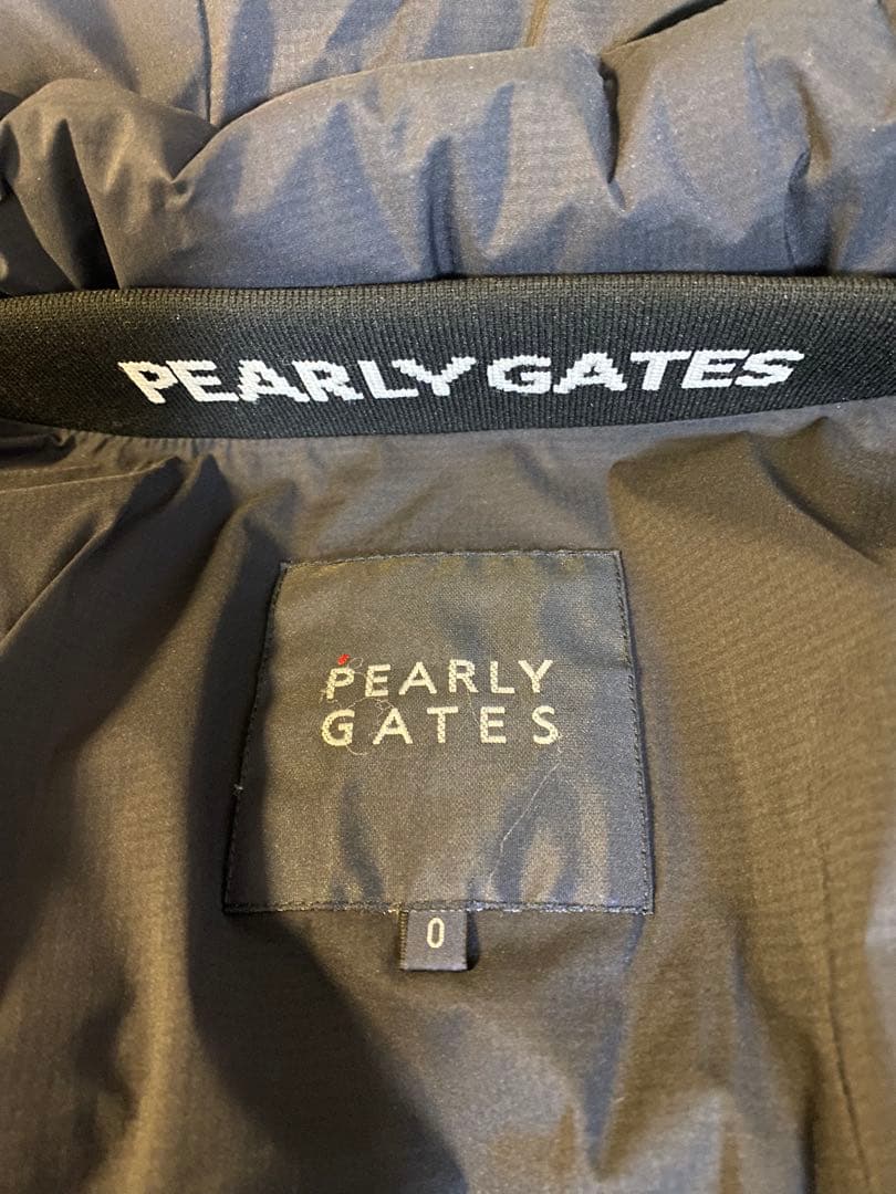 PEARLY GATESカルストホワイトダック羽毛ストレッチダウン　サイズ0