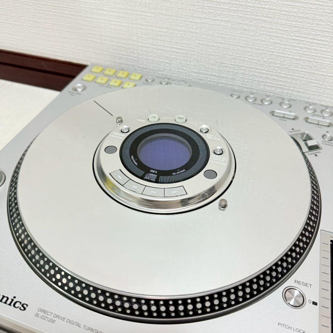 美品 Technics SL-DZ1200 CDJ シルバー