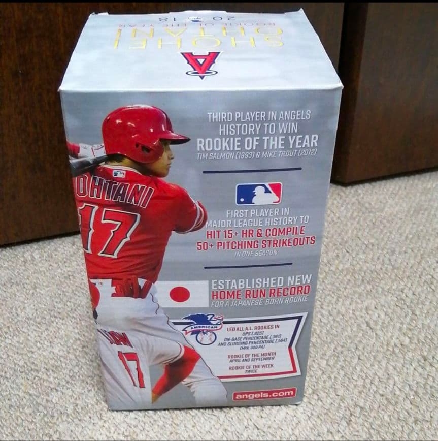 （やす）大谷翔平選手　ボブルヘッド