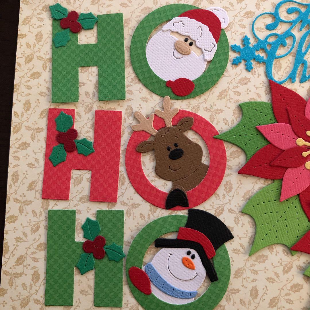 アルバムクラフト　ダイカット　クリスマス②
