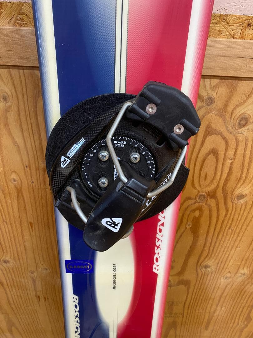 ROSSIGNOL 往年のアルペンボード カントプレートビンディング付き