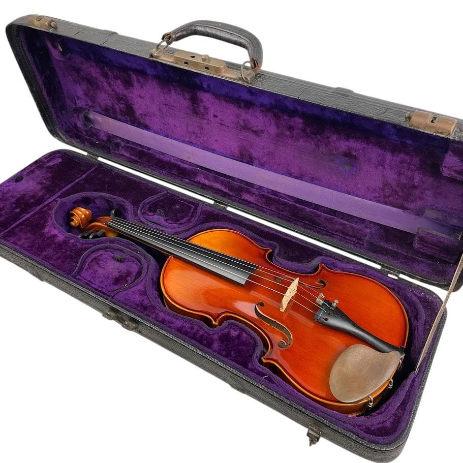 極美品●鈴木バイオリン● 特No.1 4/4 1966年 希少上位モデル 美虎杢