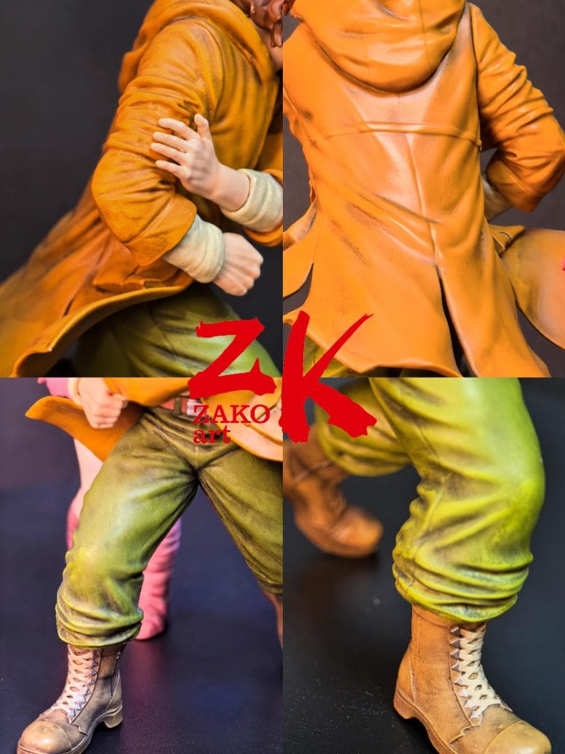 レア 北斗の拳 リン&バットセットZAKO artレジンキャスト フィギュア