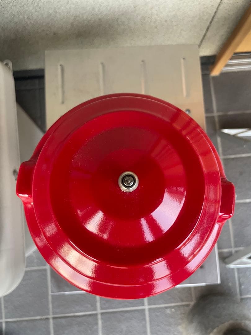 コールマンノスタルジアLEDランタンカスタマイズRED