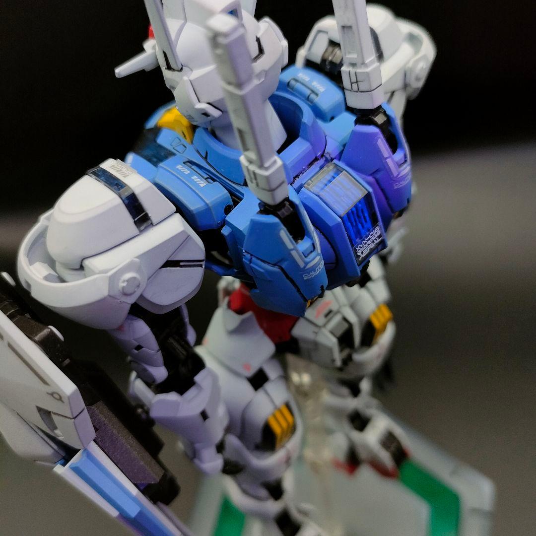 水星の魔女　ガンダムエアリアル　フルメカニクス　スコアシックス　【全塗装完成品】