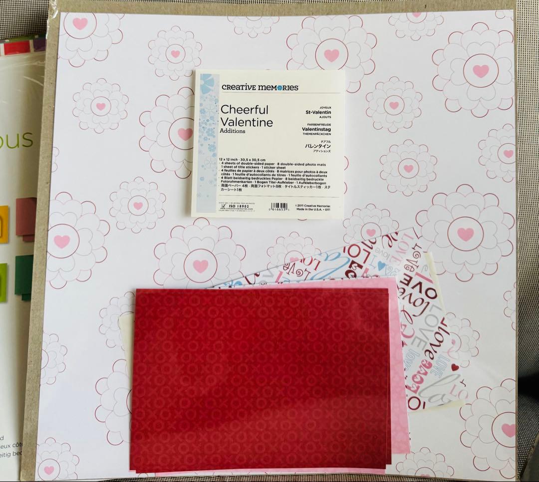 Creative Memories 12インチペーパー色々セット