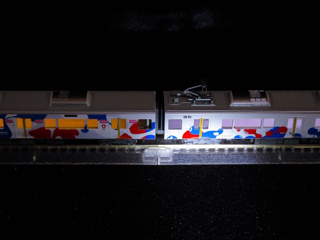 KATO 323系 室内灯付 <大阪・関西万博ラッピング列車>【新品,未使用品】