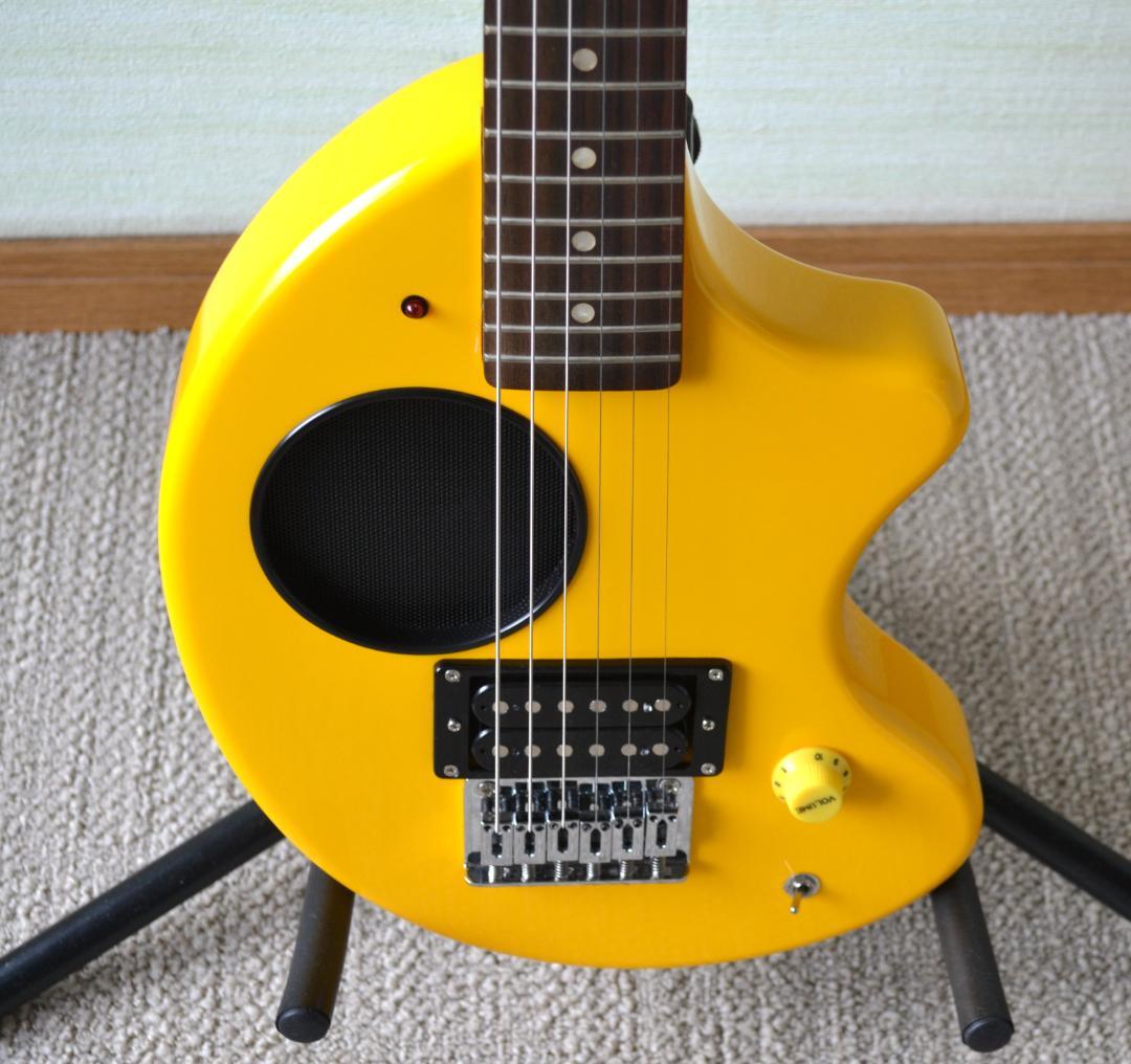 [美品】Fernandes ZO-3 YELLOW フェルナンデス エレキギター