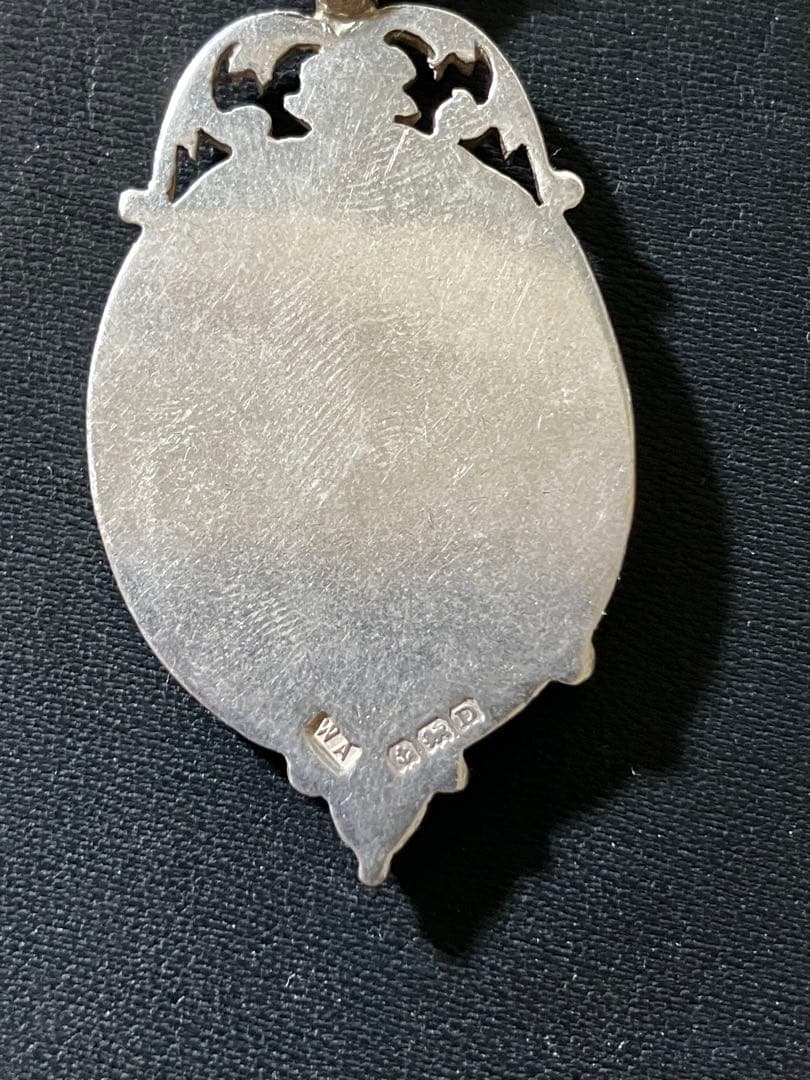 純銀　ヘビー級72g　アルバートチェーン　イギリス　懐中時計