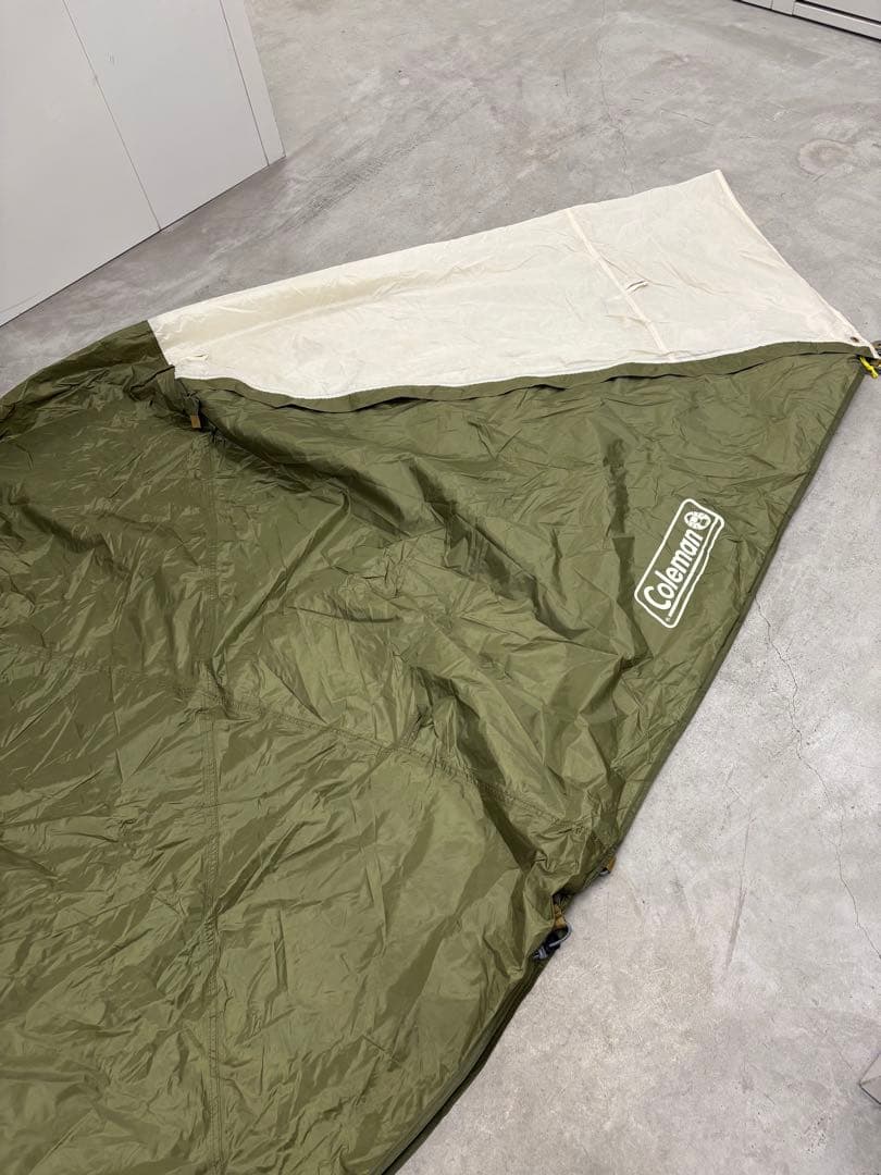 未使用級　コールマン　ツーリングドームlx オリーブ　グランドシートセット