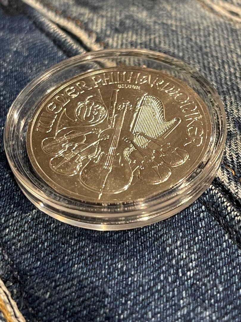 オーストリア　2021年　ウィーン　銀貨　1．5ユーロ