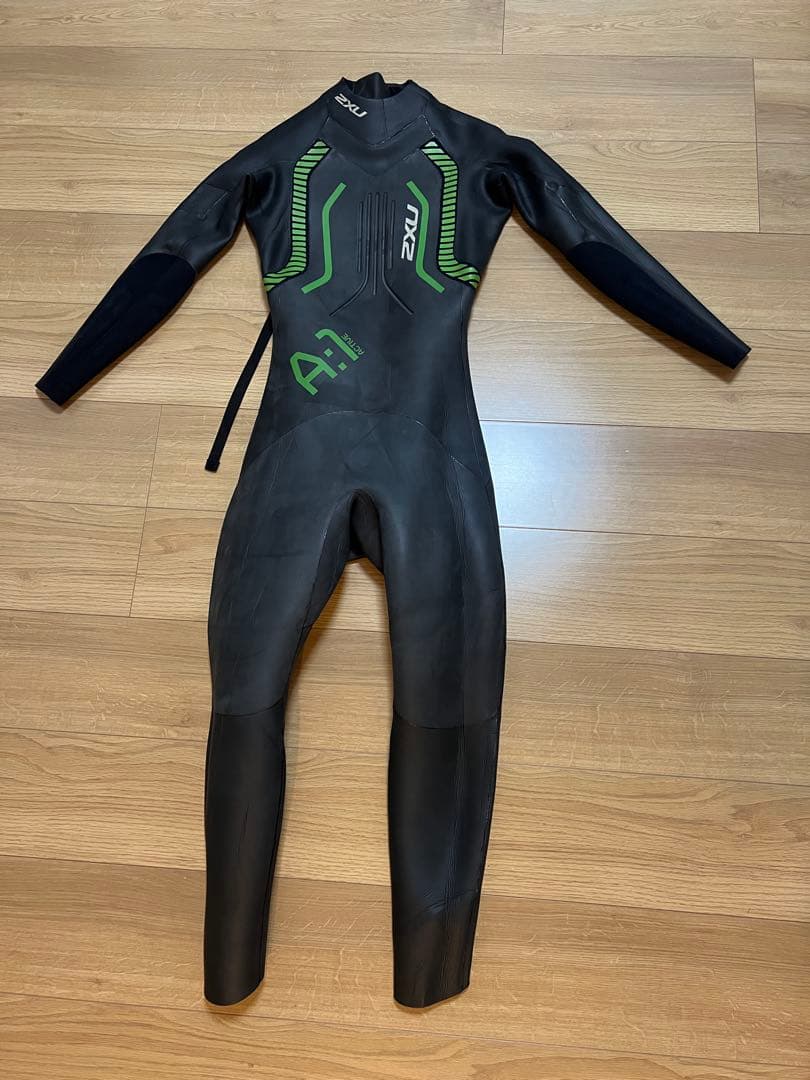 2XU A:1 ACTIVE フルスーツ ブラック/グリーン