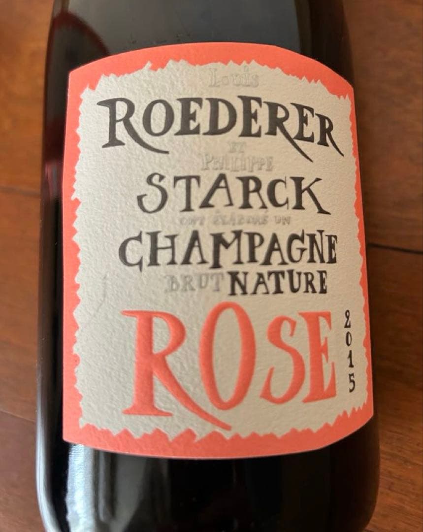 [箱付き]ルイ ロデレール ブリュット ナチュール ロゼ フィリップ・スタルク