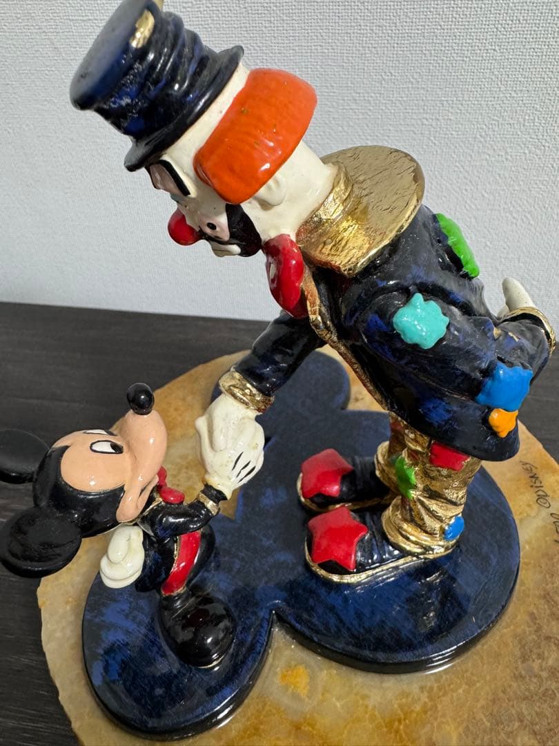 ディズニー　ミッキーとピエロ　ロン・リー　1500個限定　Disney