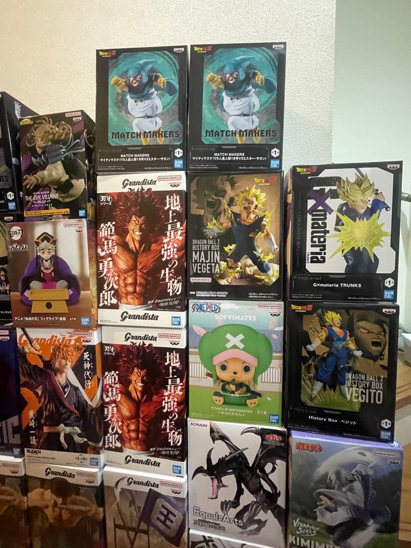 最新　人気　ジャンプ系　プライズ　フィギュア　31点　まとめ　刃牙　ナルト　他