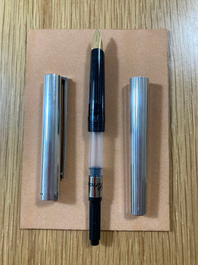 エス•テー•デュポン　クラシック　万年筆　ef スターリングシルバー