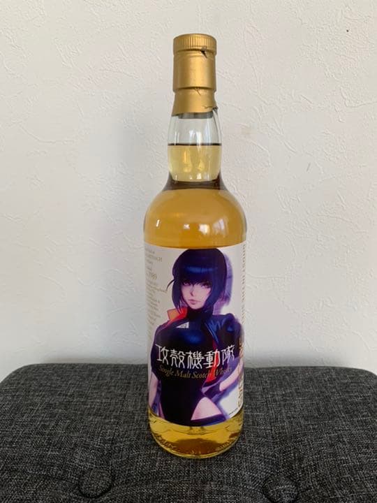 ウイスキーミュウ　『攻殻機動隊 SAC_2045』ラベル・ウイスキー