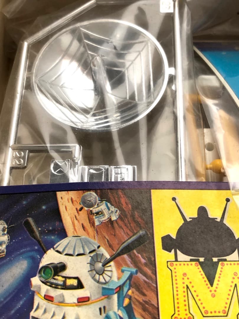 昭和レトロ★惑星メカニロボット マーキュリー★絶版プラモ R2-D2系 アオシマ