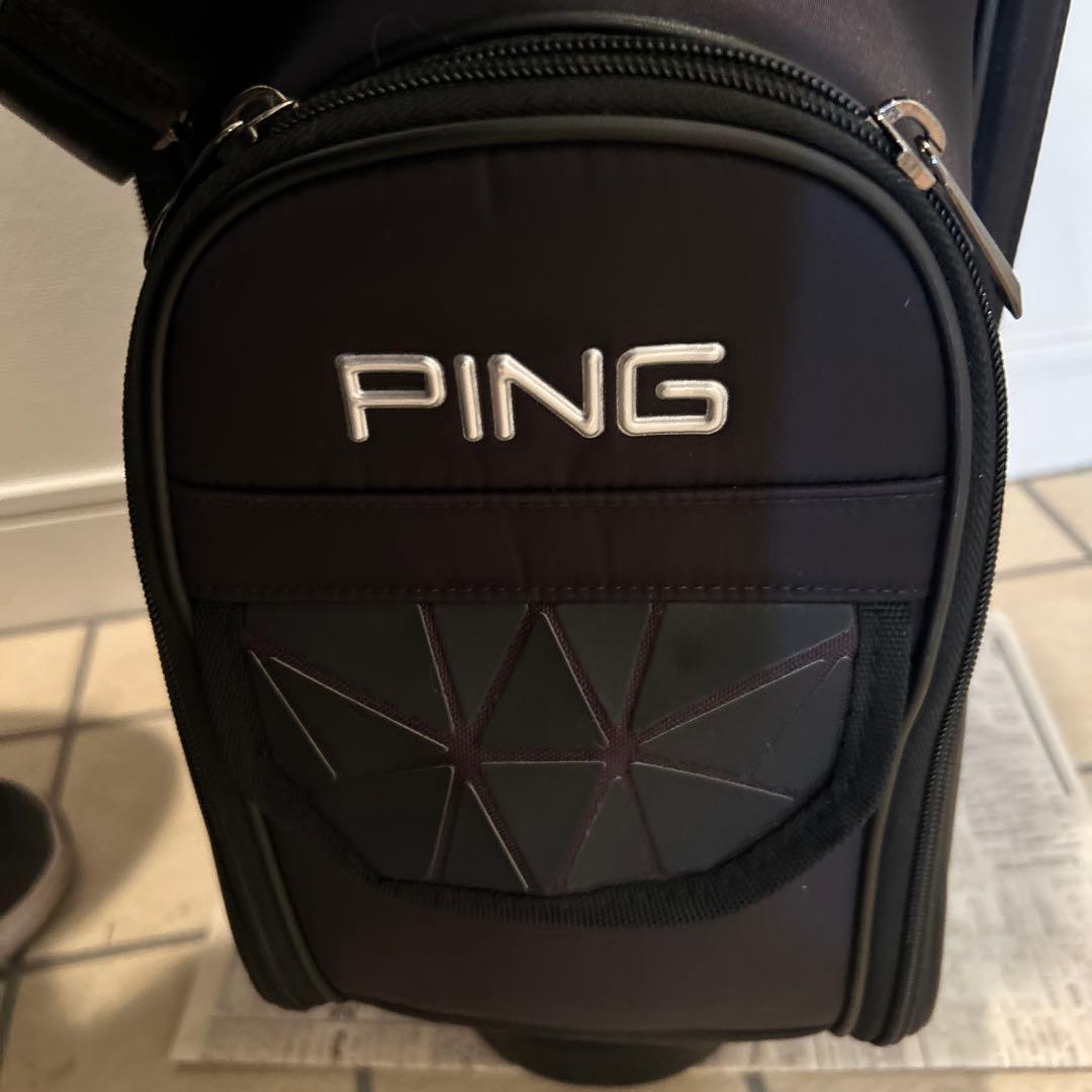 中古美品！ピン(PING) スタンドキャディバッグ アルマジロ（生産中止品）