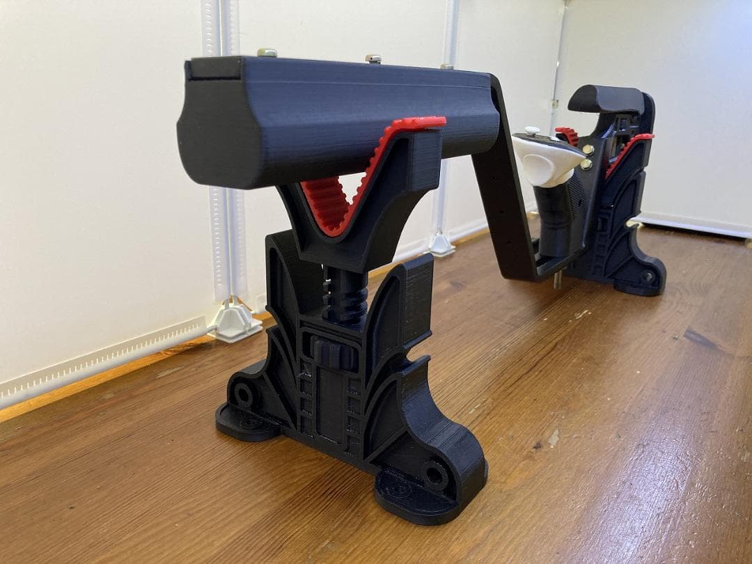 クレー射撃トレーニング銃 「Clay Hunt VR」専用左右ホルダー付き