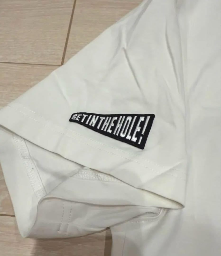 WAAC ワック　メンズ　ホワイト ポロシャツ