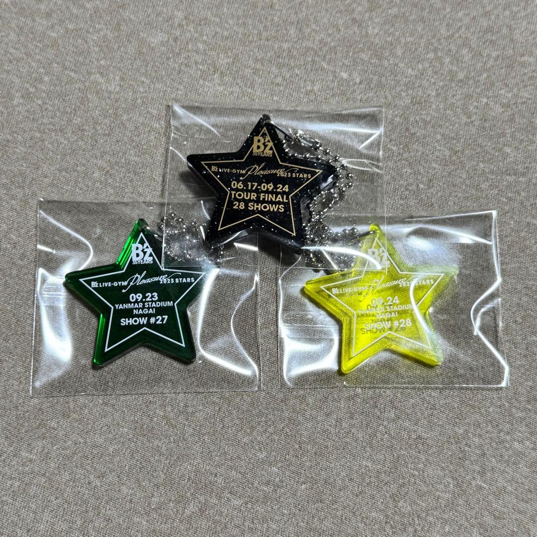 B'z LIVE-GYM Pleasure 2023 キーホルダー3点セット