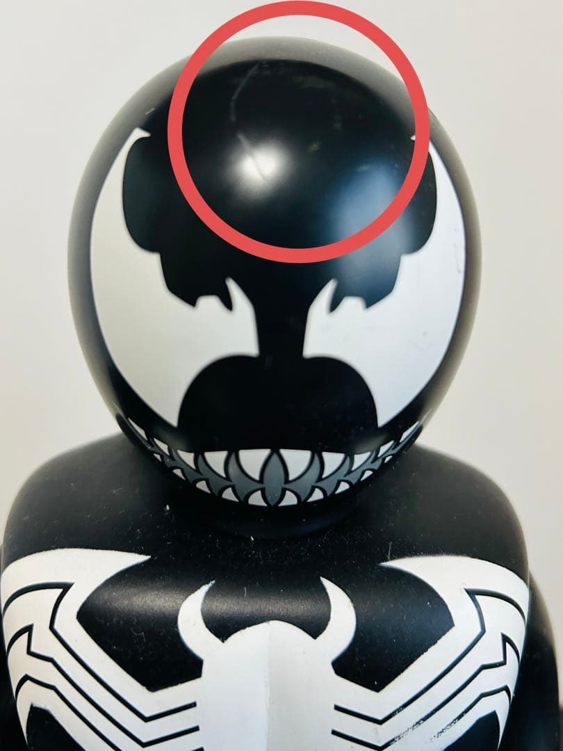 ヴェノム　キューブリック　400%フィギュアメディコムトイ　スパイダーマン　悪役