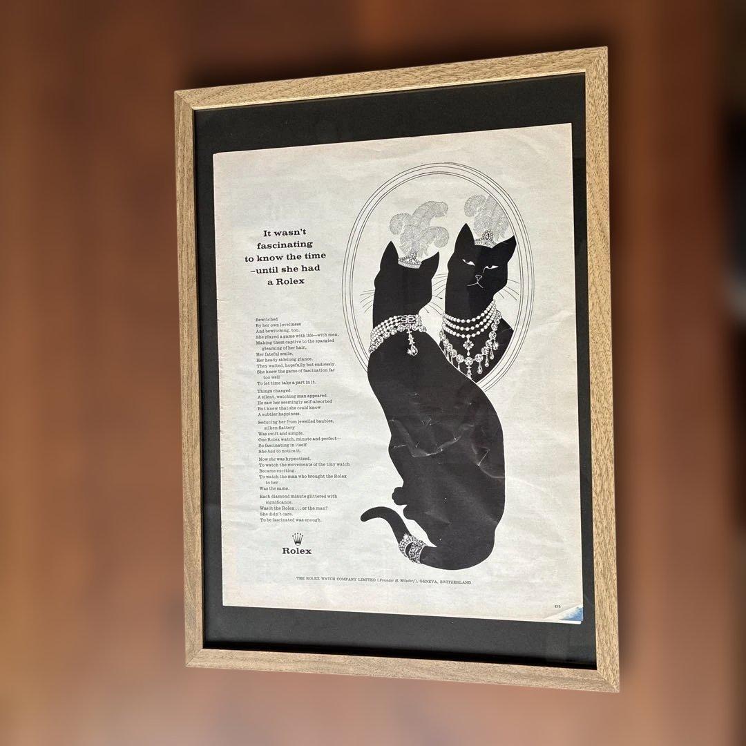 コレクション Rolex lucky black cat vintage AD No,5