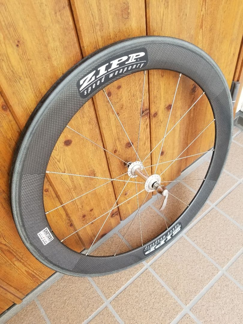 ZIPP 400 カーボン チューブラー ホイール 650c DURA-ACE